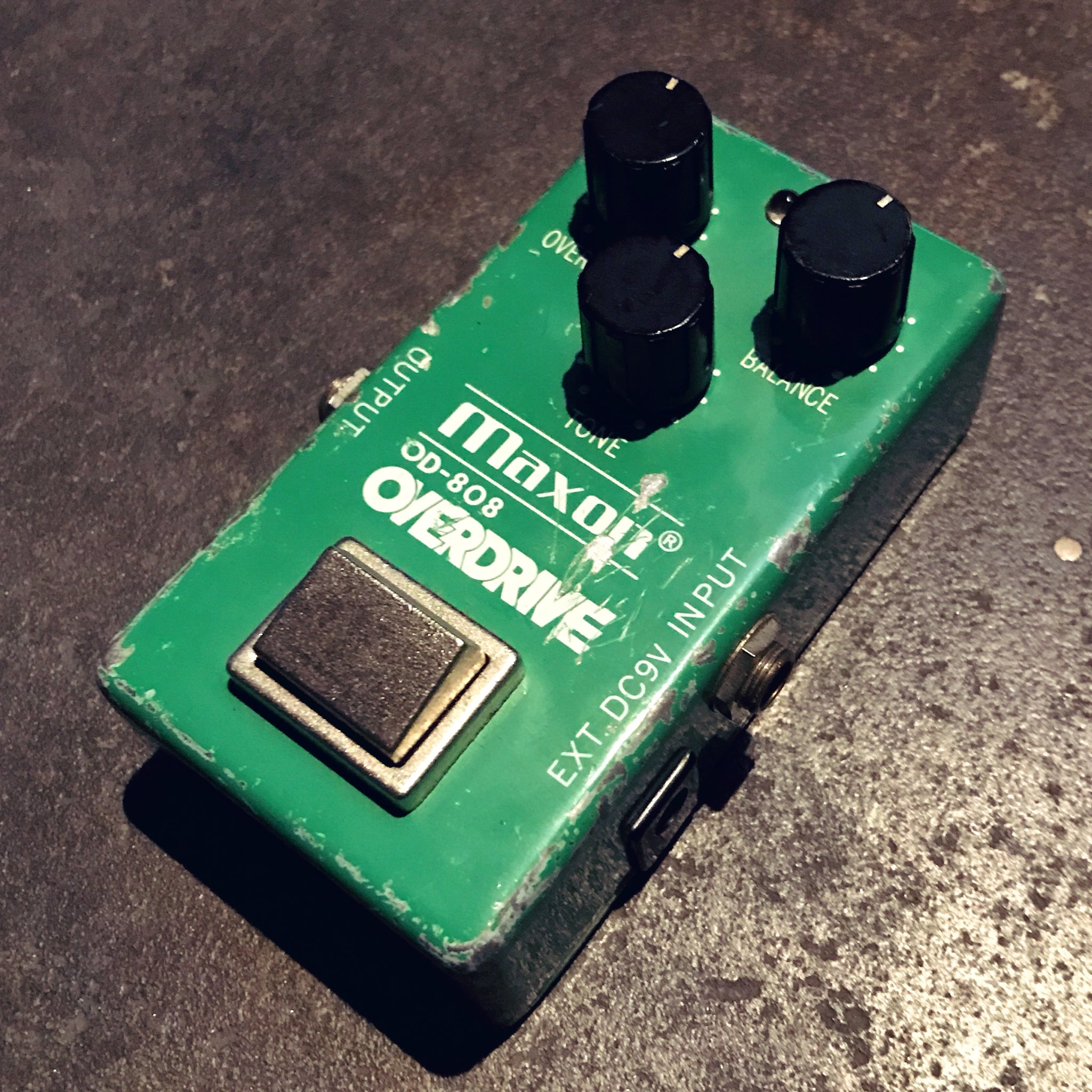 Maxon OD-808 Narrow Case 修理 - TOKYO EFFECTOR