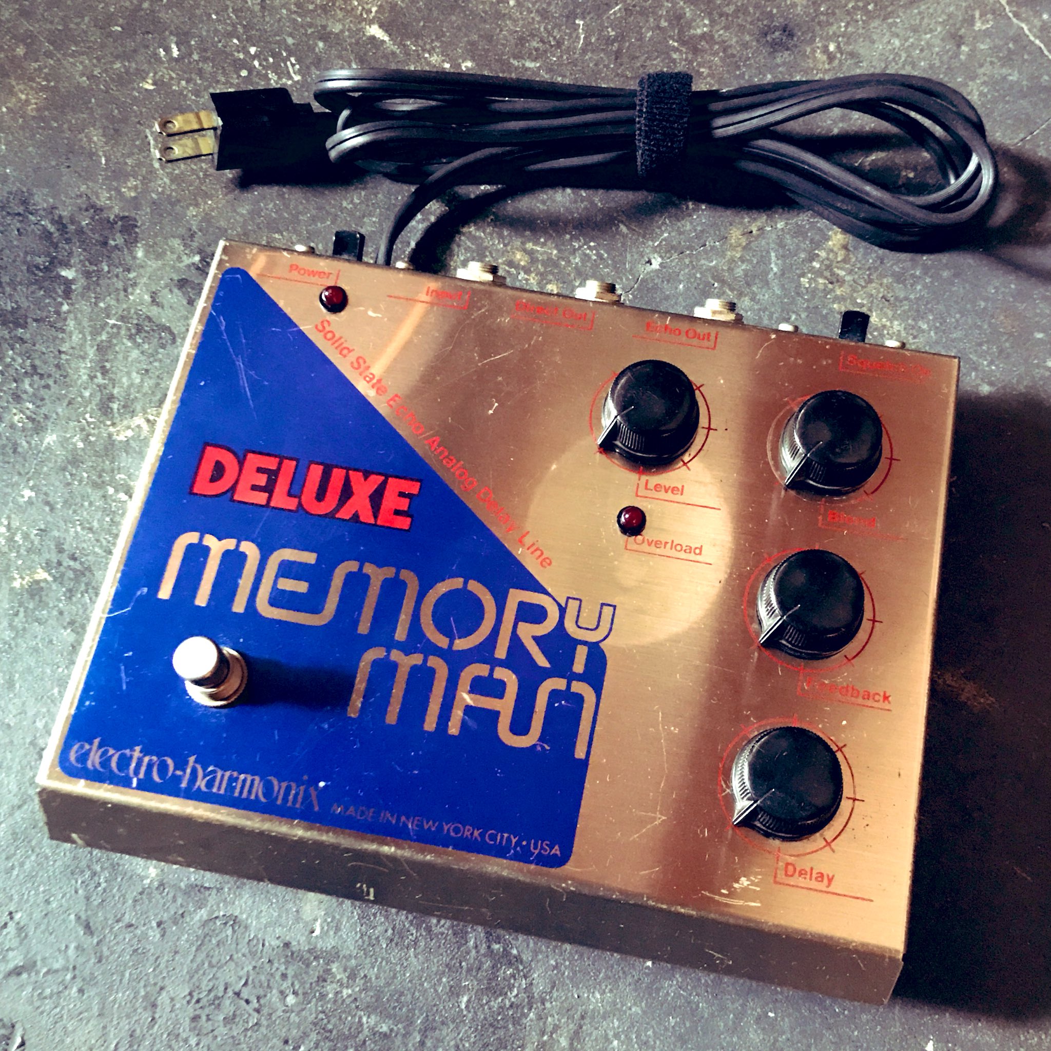 Electro-Harmonix Deluxe Memoryman ORIGINAL 修理 - TOKYO EFFECTOR