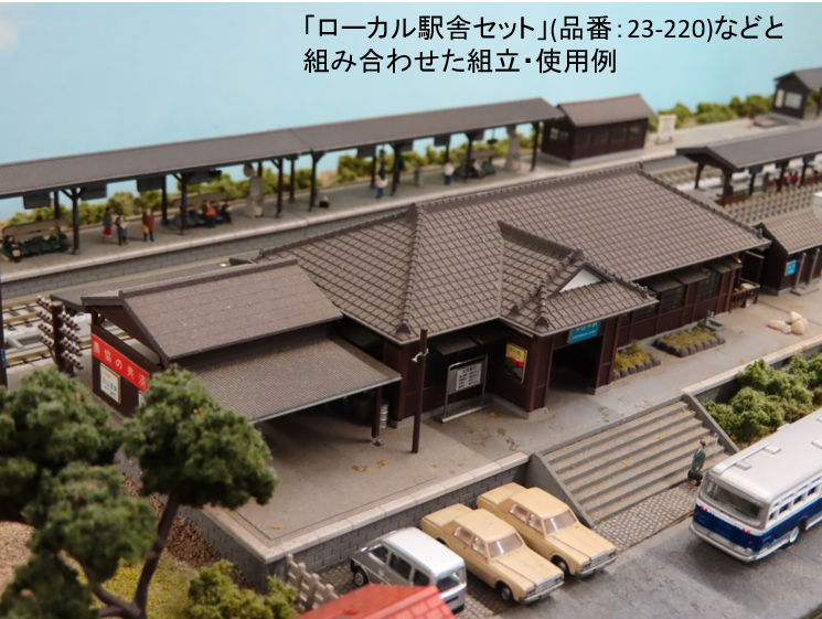 懐かしの駅】 「ローカルホームセット」及び関連製品が久々の再販