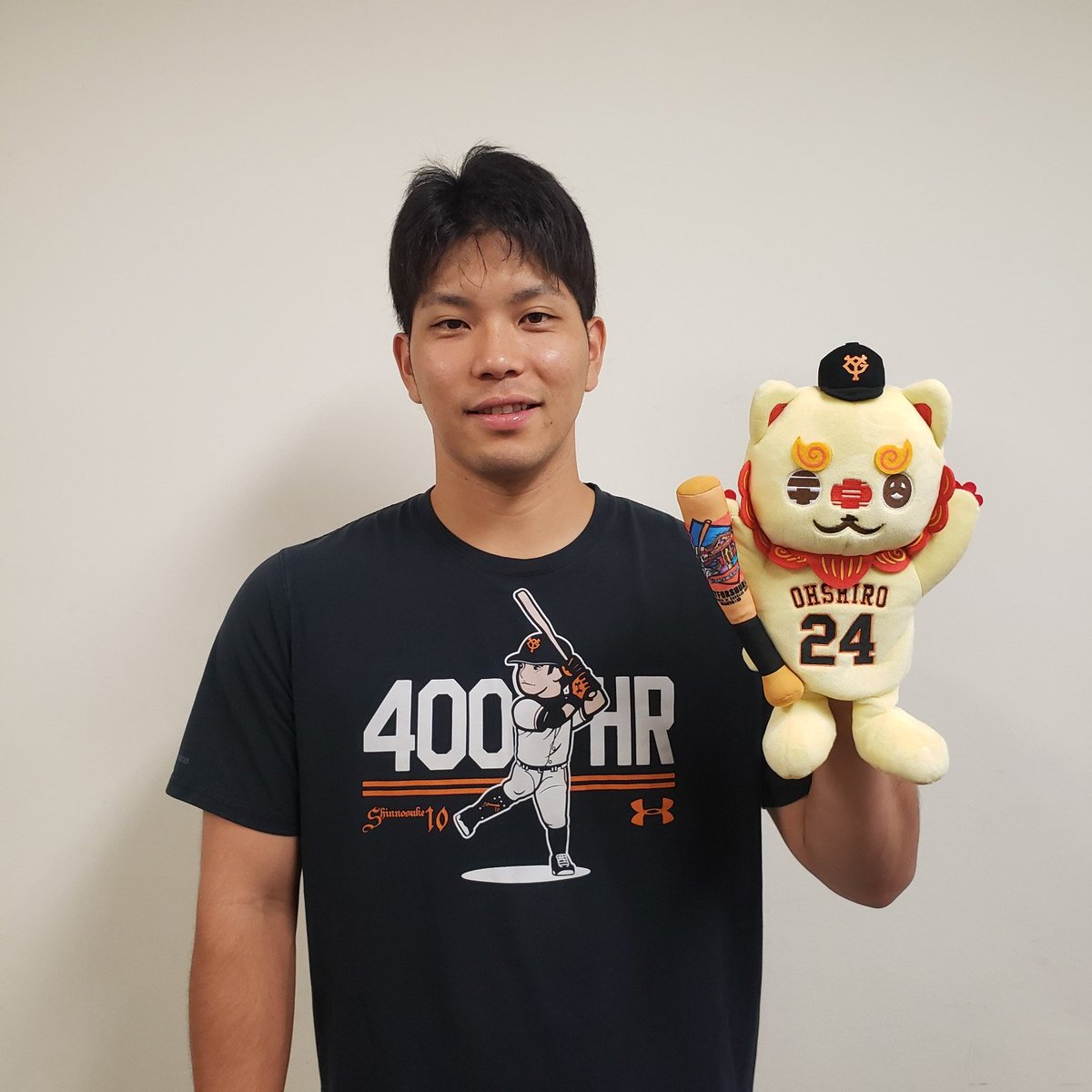 大城卓三 選手の #ハンドパペット「#オオシーサー」グッズを、あす13日