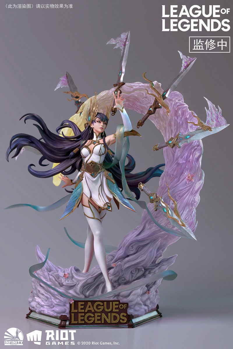 Infinity Studio Irelia League of Legends LOL 1/4 H63cm Licensed 天