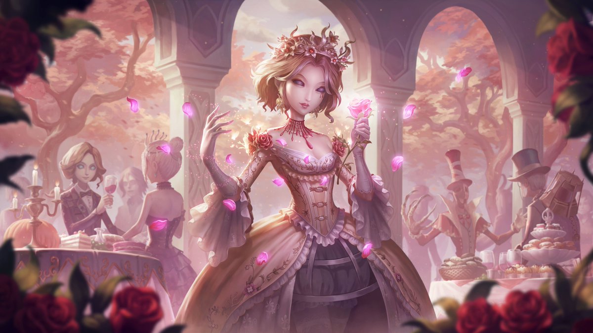 木々は歌い、風は踊る。 咲き誇る薔薇さえも、 今日この日を祝って