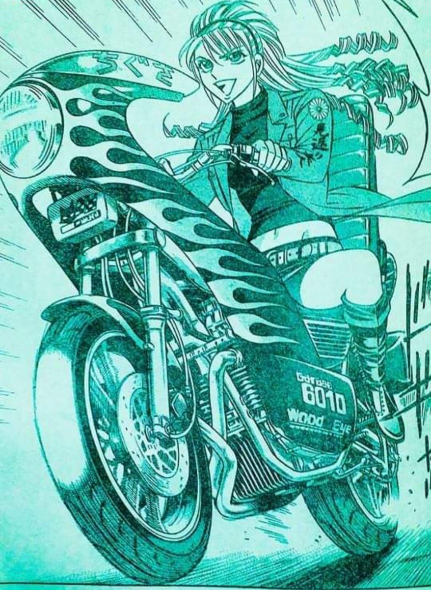 知ってた？月刊少年マガジン連載中の『くろアゲハ』て漫画、実在の単車