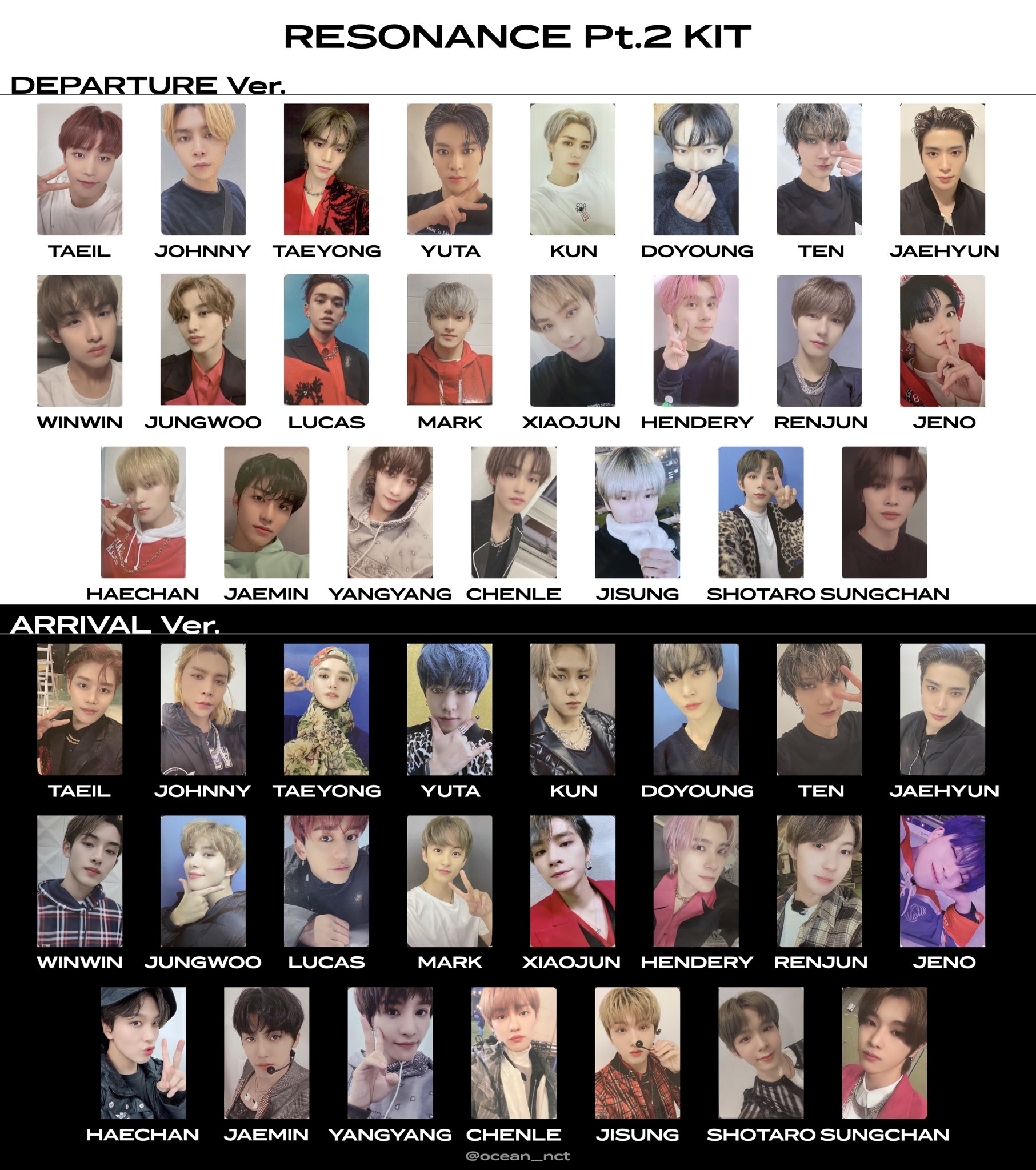 NCT RESONANCE Pt.2キノトレカ ジェノ NCT 2020 JENO RESONANCE PT2