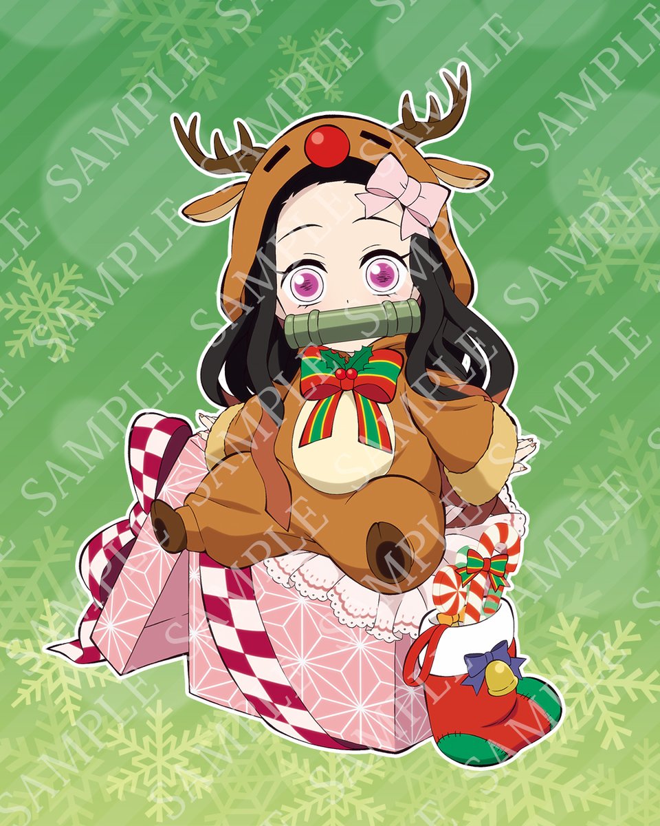 🎄「鬼滅の刃」クリスマスみにきゃらイラスト🎄 各キャラクター