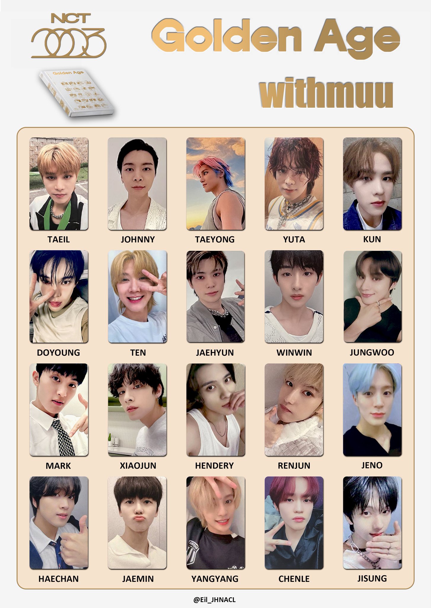 NCT 2023 golden age シャオジュン イヤーブック スペシャル NCT 2023