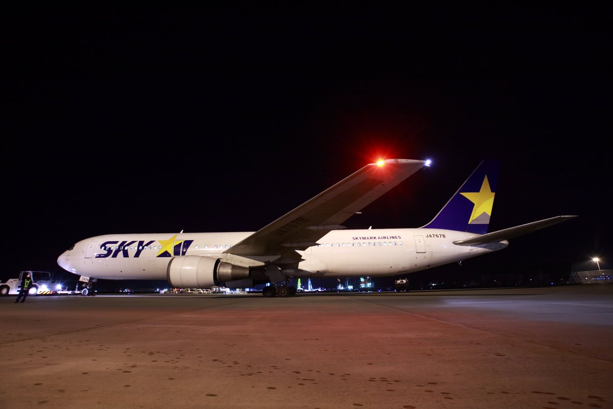 新塗装のボーイング767-300ER型機✈今と同じ塗装です🎨 全部で6機運航