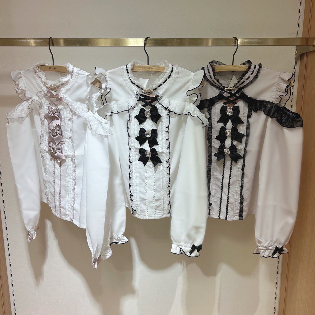 ❤︎ 𝐋𝐈𝐙 𝐋𝐈𝐒𝐀 近鉄Pass'e店 ❤︎ #3つリボンハートチョーカー