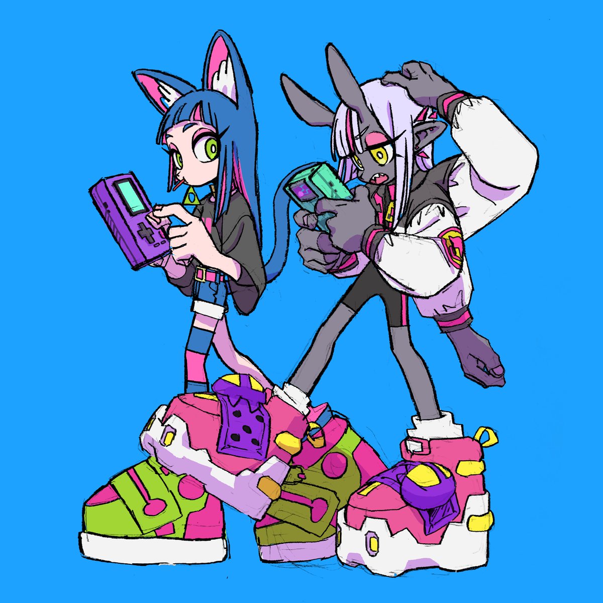 2枚描きました🚀 ちょっとすごい本（同人誌）になったと思う #indie_animeX