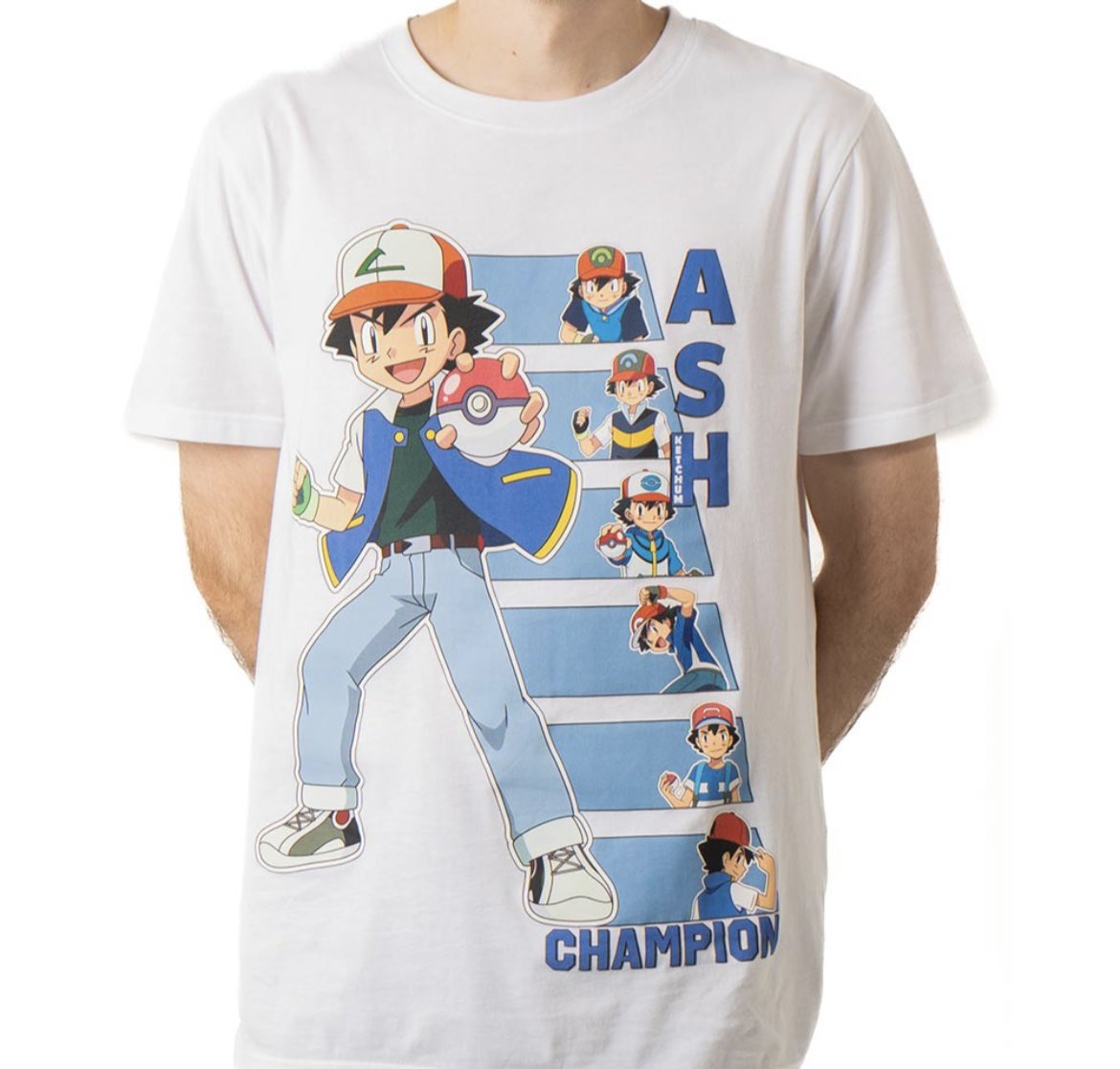 サトシ　ピカチュウ ポケモンtシャツ