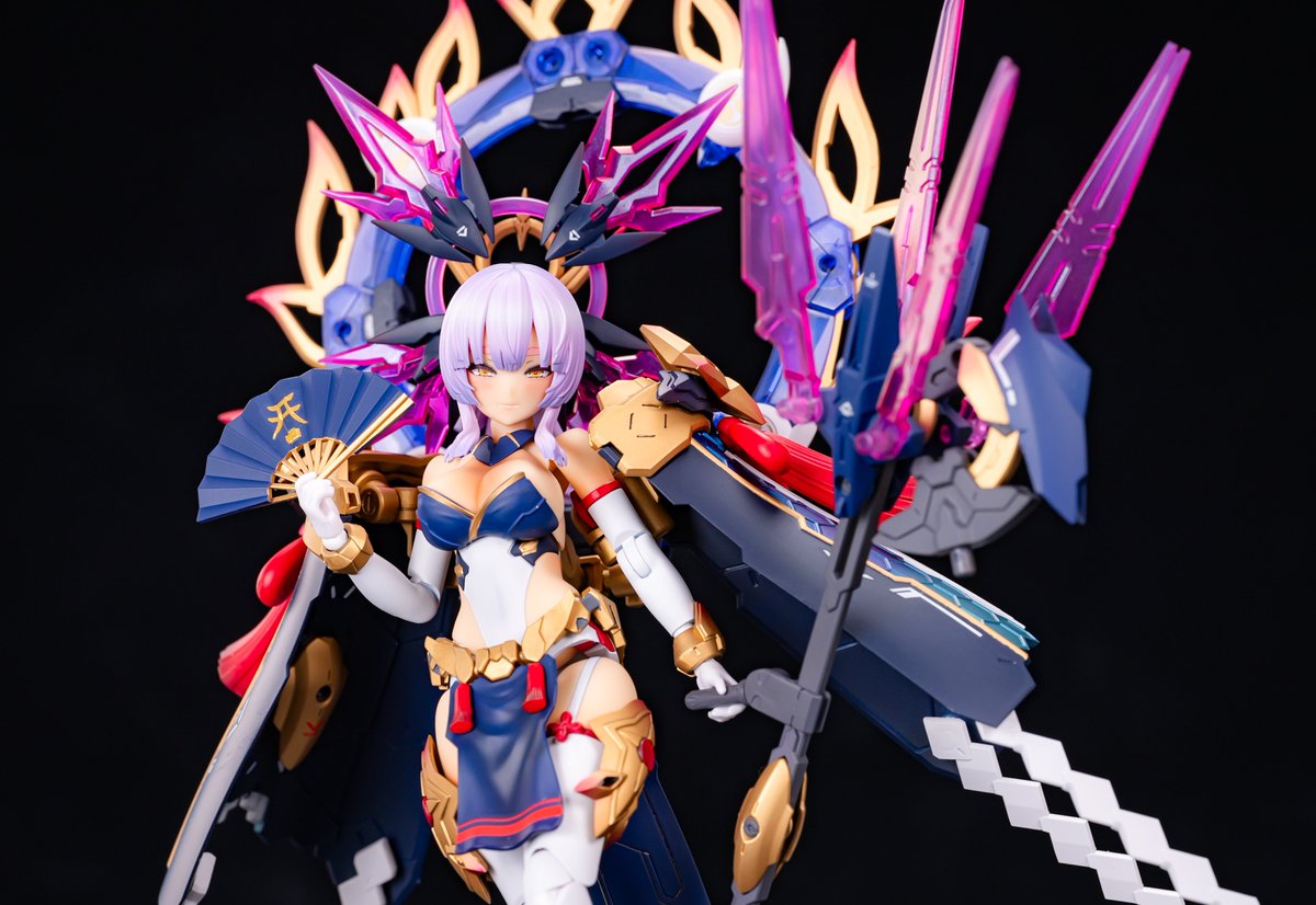 メガミデバイス アマテラス レガリア 完成しました✨ 今回は簡単な改造