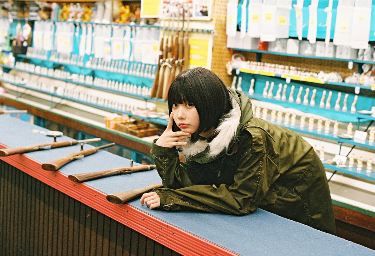 手縫いのモッズコート。M51とM65の二つのデザインを縫いつなぐ