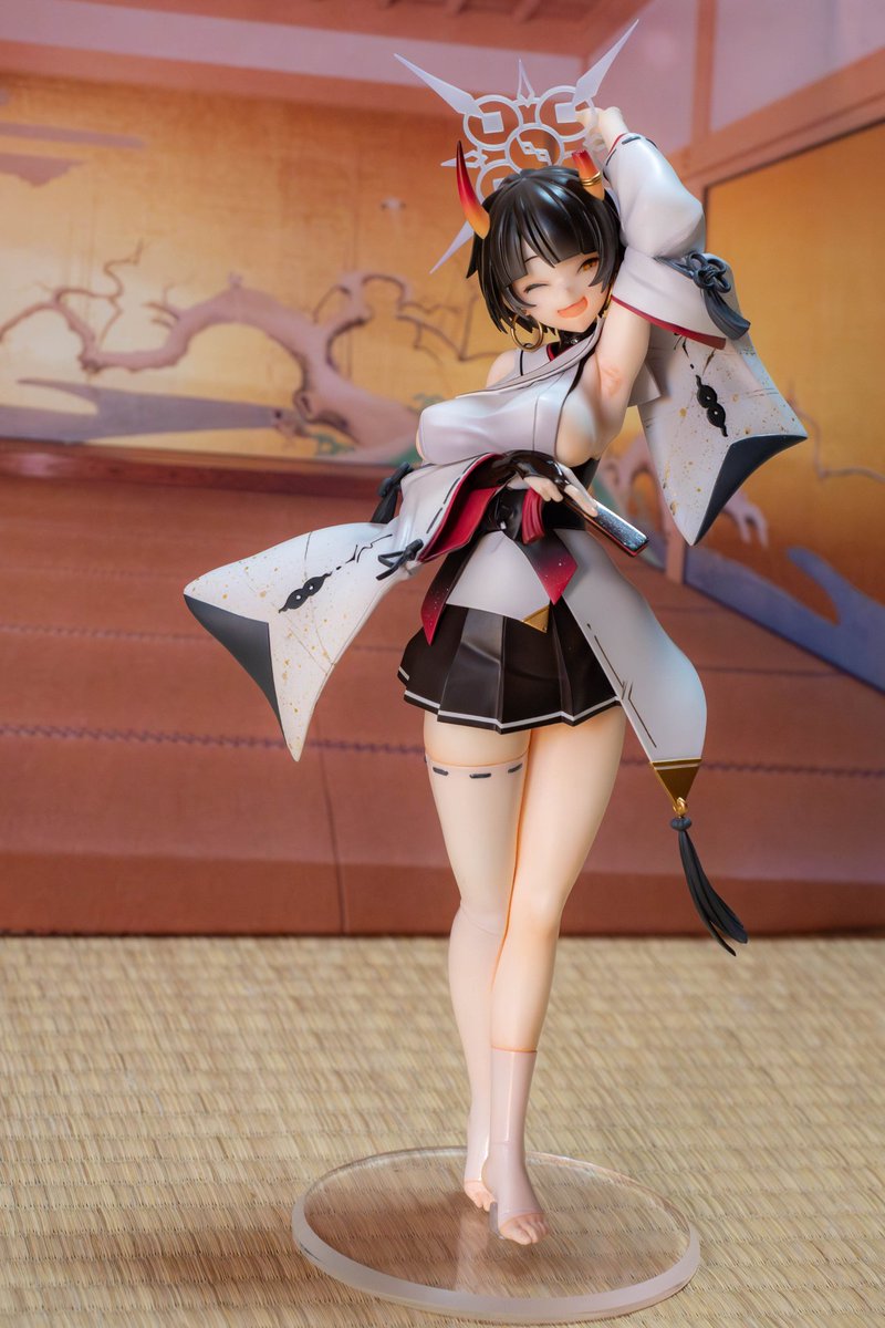 ガレージキット2作目、 ブルーアーカイブより天地ニヤ 完成しました