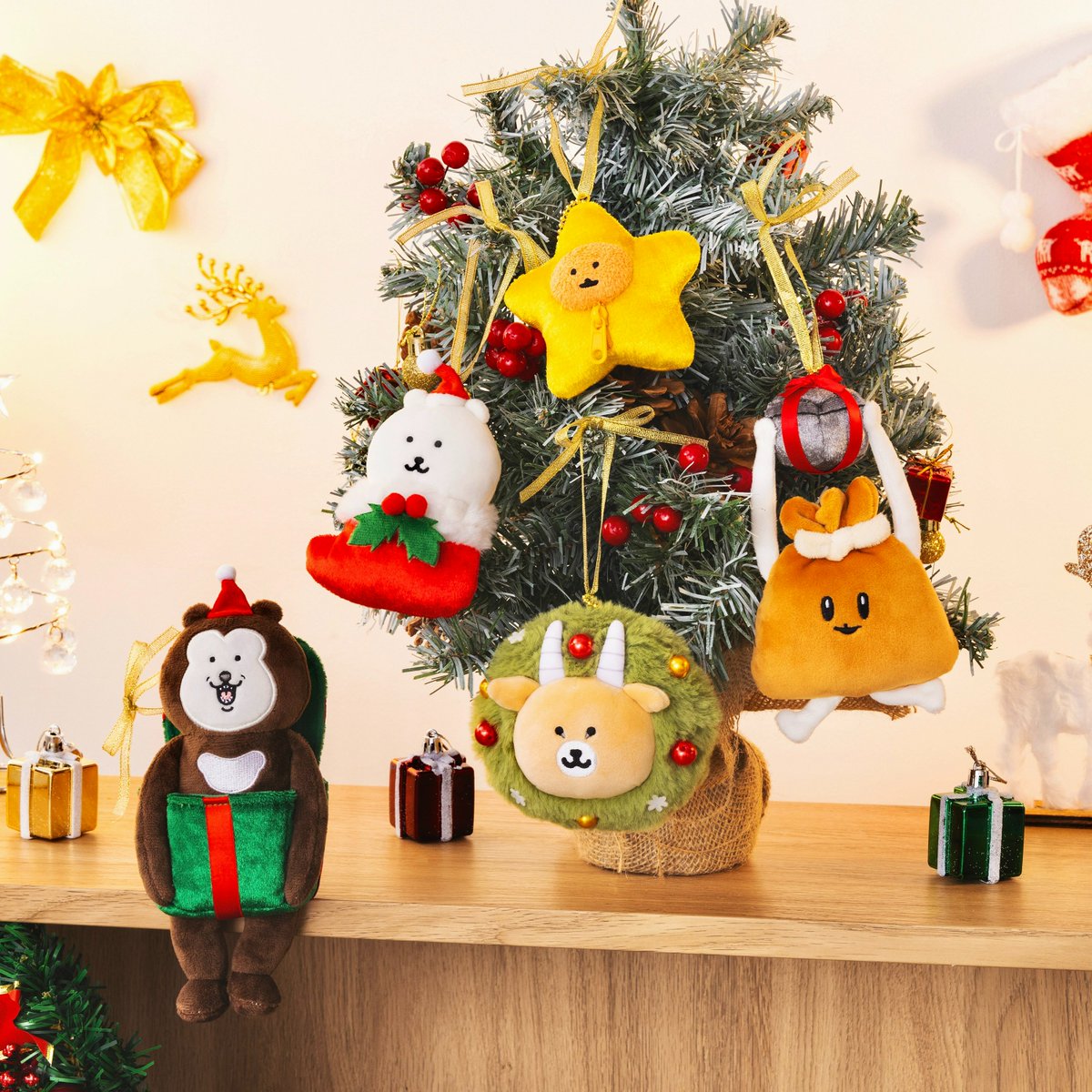 🍴新商品🍴 『オーナメントにもなるマスコット（全5種）』 ※種類と価格