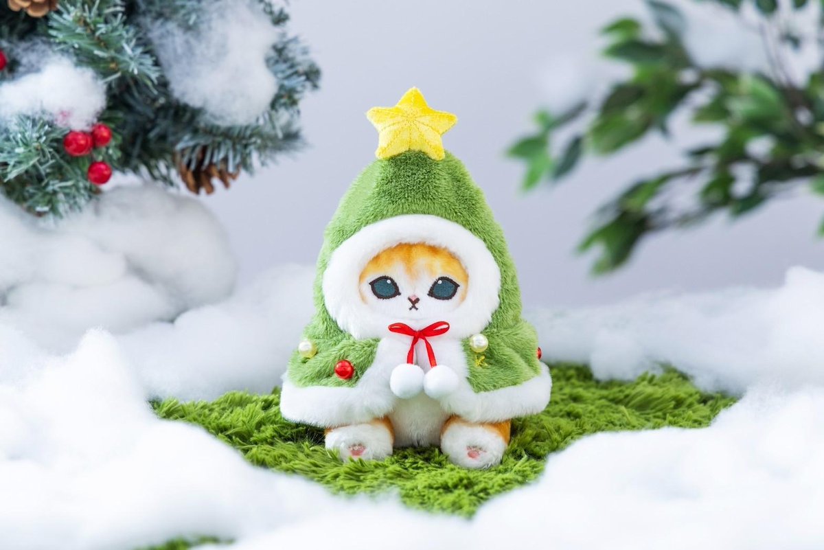 11月17日発売 新グッズのお知らせ】 「クリスマスツリーにゃん