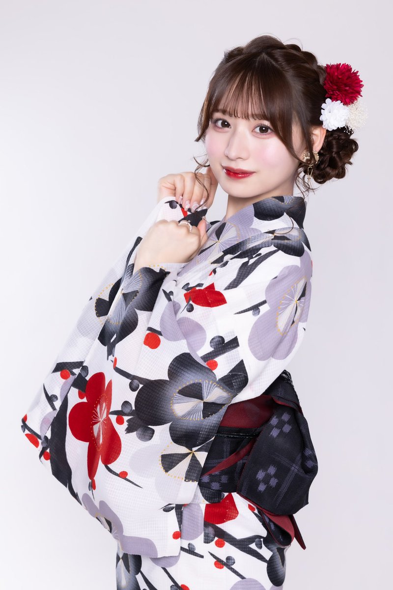 おはようございます🐓🥚 浴衣姿どうでしょうか？🫣👘