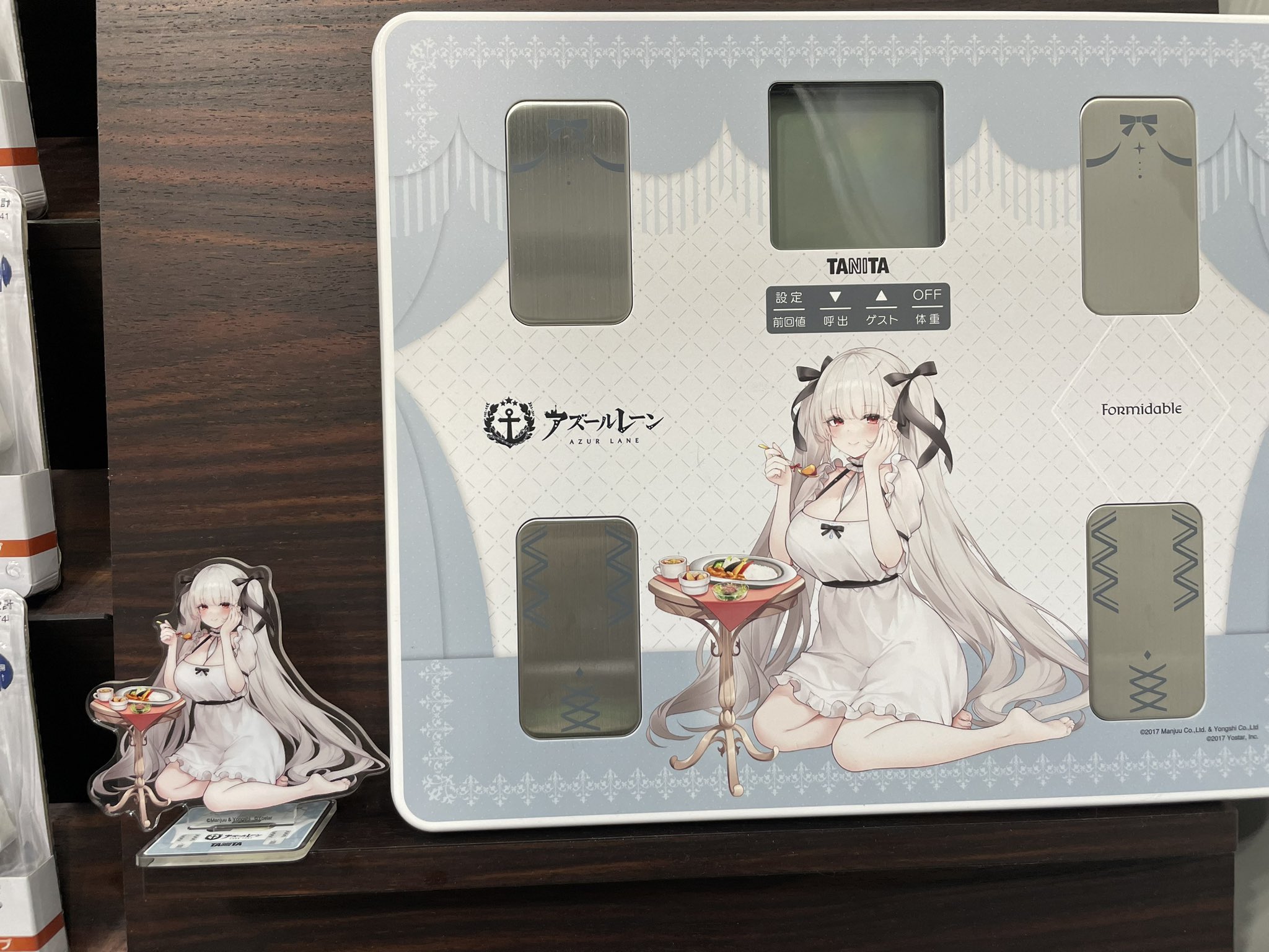 TANITA タニタ アズールレーン ボイス付き体重計 TANITA タニタ