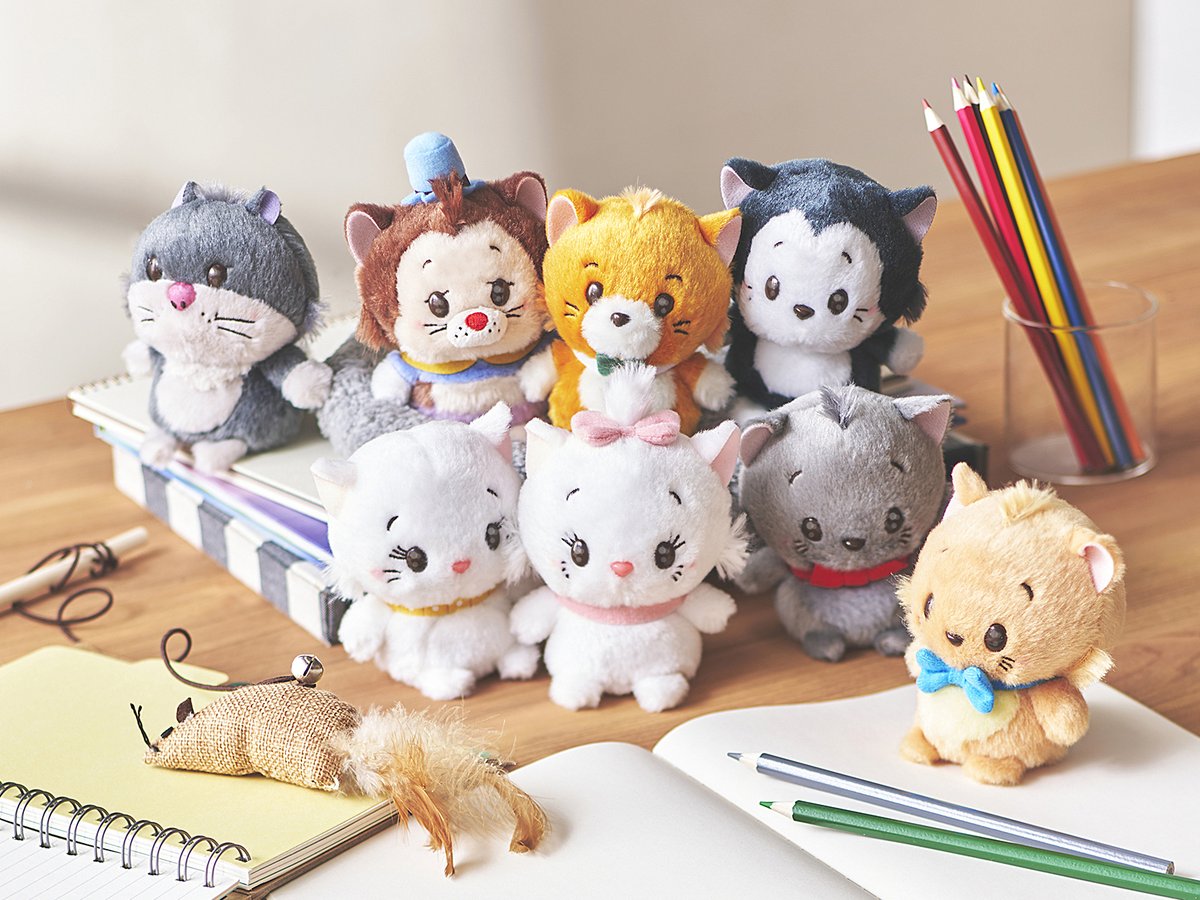 うるぽちゃちゃん に ネコキャラクターが仲間入り🐱✨ ＼ ディズニー
