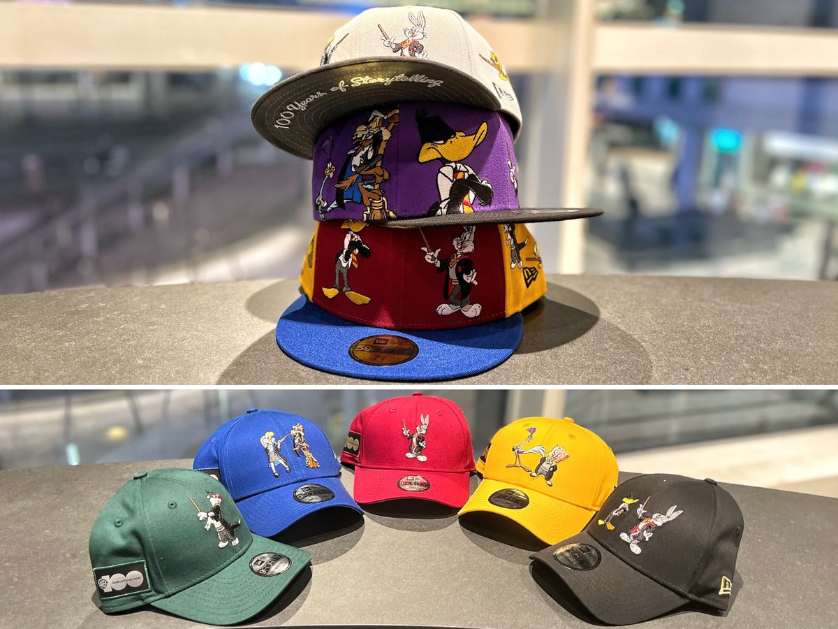 新作情報】 ワーナーブラザース100周年を記念したメモリアルキャップが