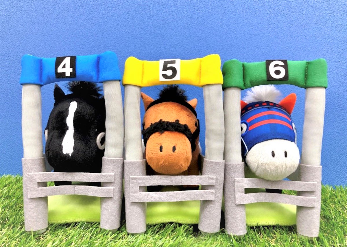 🐎6月商品紹介🐎 「#サラブレッドコレクション」 ゲートインぬいぐるみ