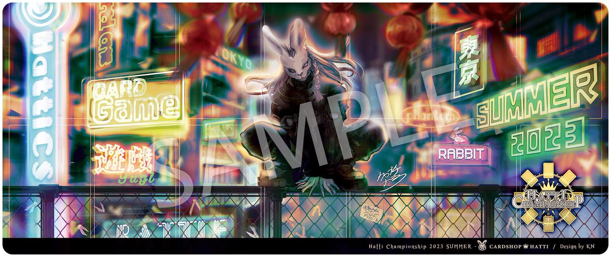 7月23日開催のはっちcsにて配布予定のプレイマットや物販ブースの紹介