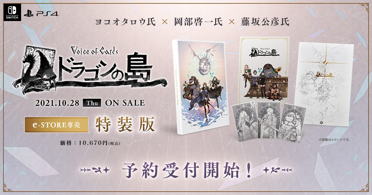 e-STORE専売】剣と魔法の世界を全て「カード」で表現したRPG『Voice of