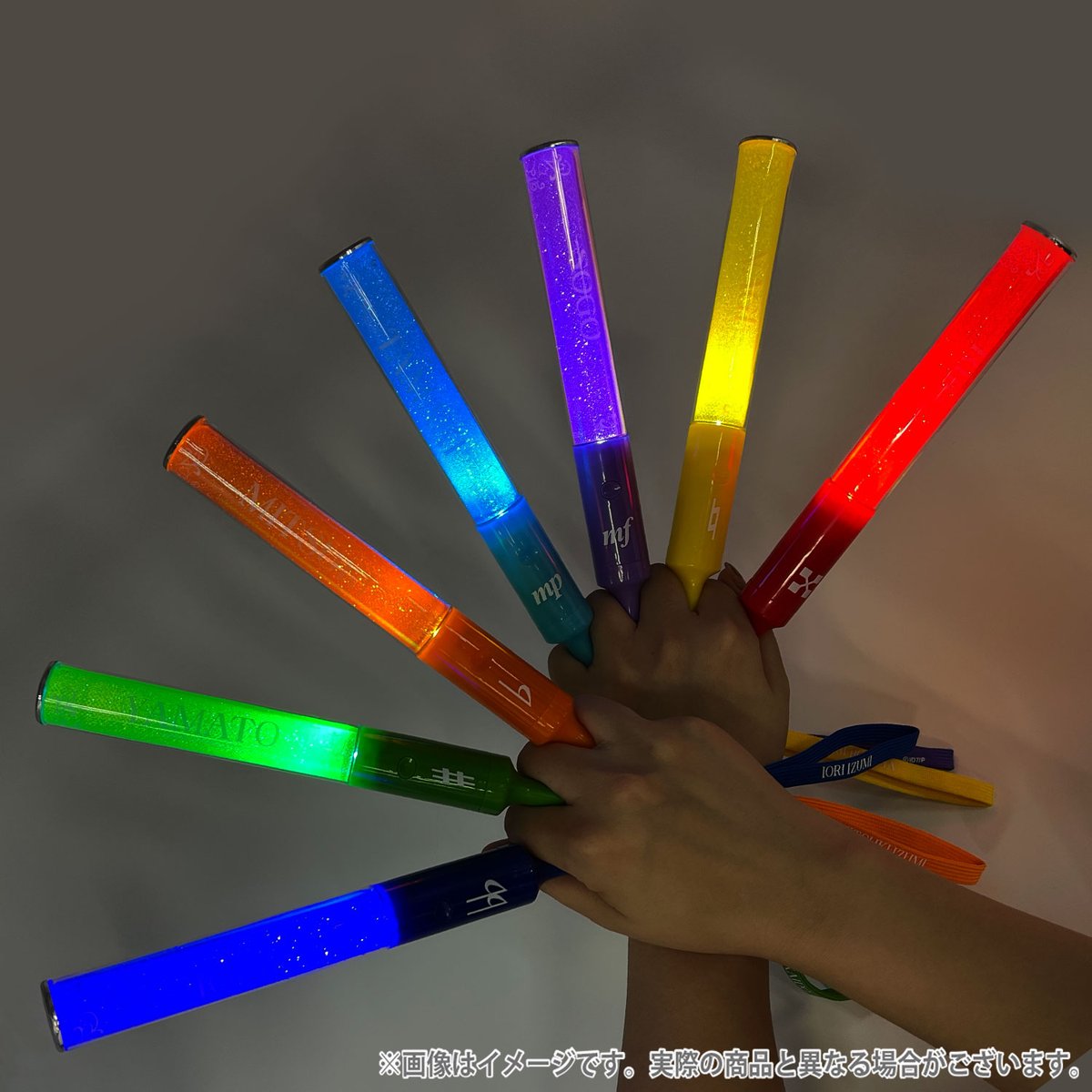 Op.7 グッズ紹介】 「ペンライト(全7種)」 ¥1,300(税込) それぞれの