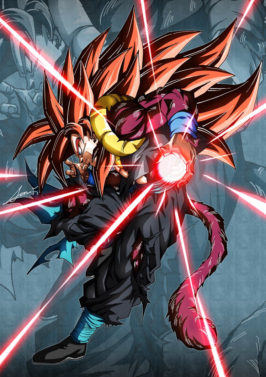 超フルパワーサイヤ人4限界突破ゴジータゼノ