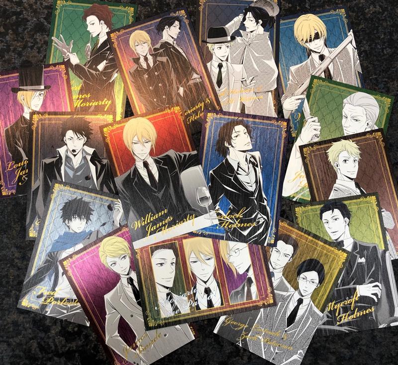 憂国のモリアーティ　ポストカードコレクション　10個　未開封 憂国のモリアーティ ポストカード コレクション 未開封 10点セット