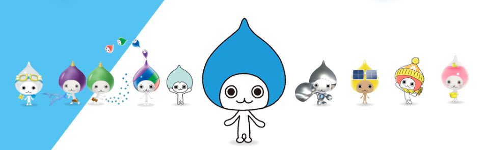 みなさまの推しぴちょんくんは？ 左から、 💨デシカぴちょんくん