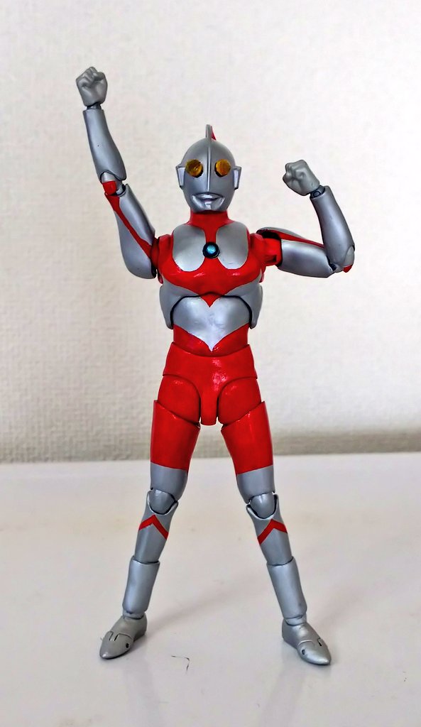 フィギュアーツ改造・ウルトラマン'84 アップデート完了。 膝下から