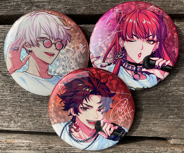 Dope Showグッズサンプル写真お届けします🌟 TR缶バッジ Track.10 ホロ