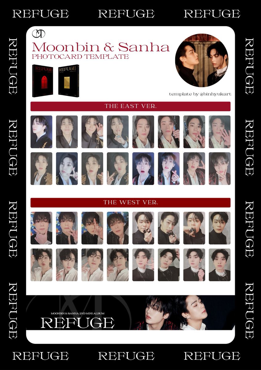 最新】ユンサナ トレカ一覧 #REFUGE #ASTRO #MOONBIN_SANHA_WHO
