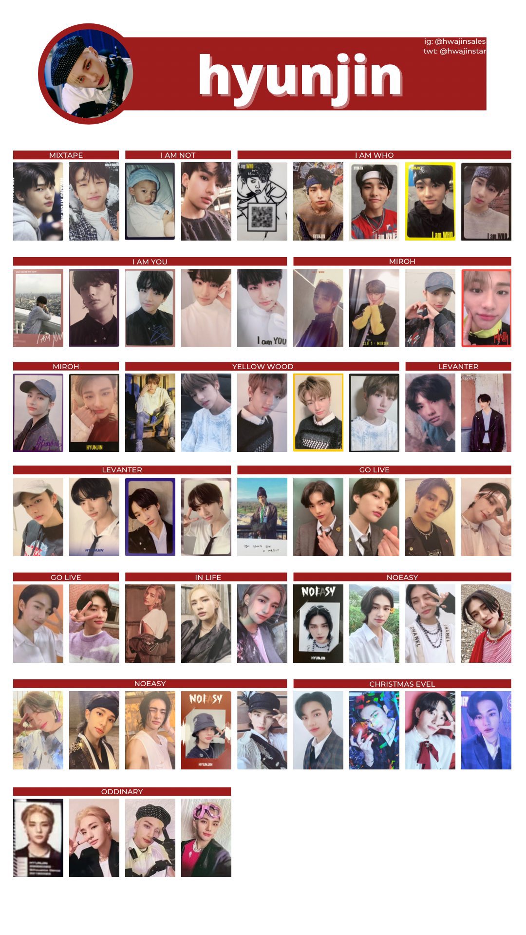 stray kids ヒョンジン トレカ Stray Kids スキズ ヒョンジン GO生