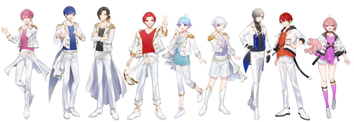 いれいす様とP!ece様の【恋の約束】コラボのイラストを担当させて