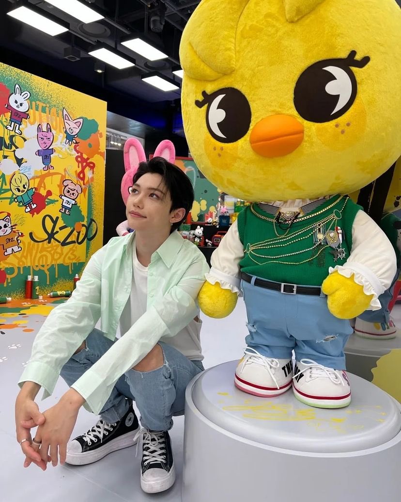 220531 릭스타그램 「僕とポガリ ㅋ💛 ポガリと僕？ㅎ💙」 同化してる