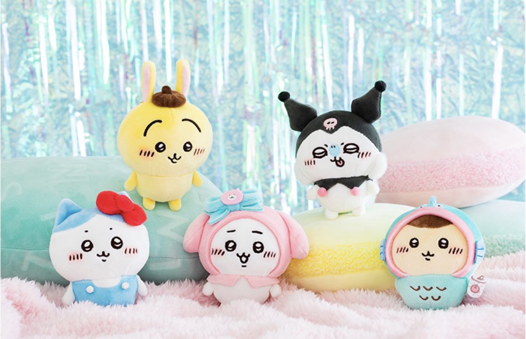 🌟新商品🌟 8/10（水）発売 『ちいかわ×サンリオキャラクターズ ぷち