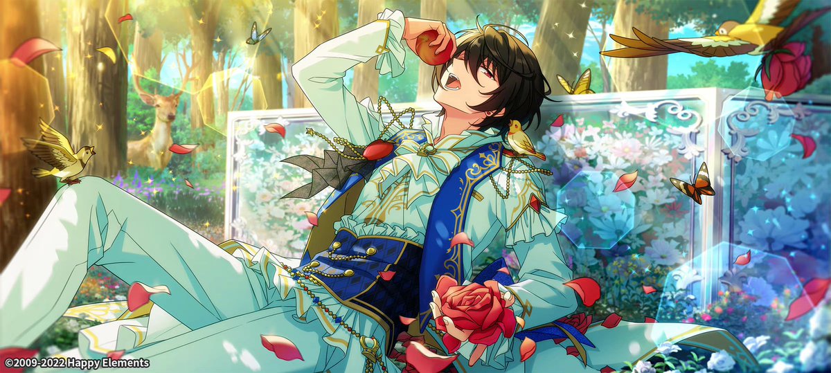 中国版 第十回限定スカウト ☆5 朔間凛月 ☆4 鳴上嵐 ☆3 三毛縞斑 ☆3