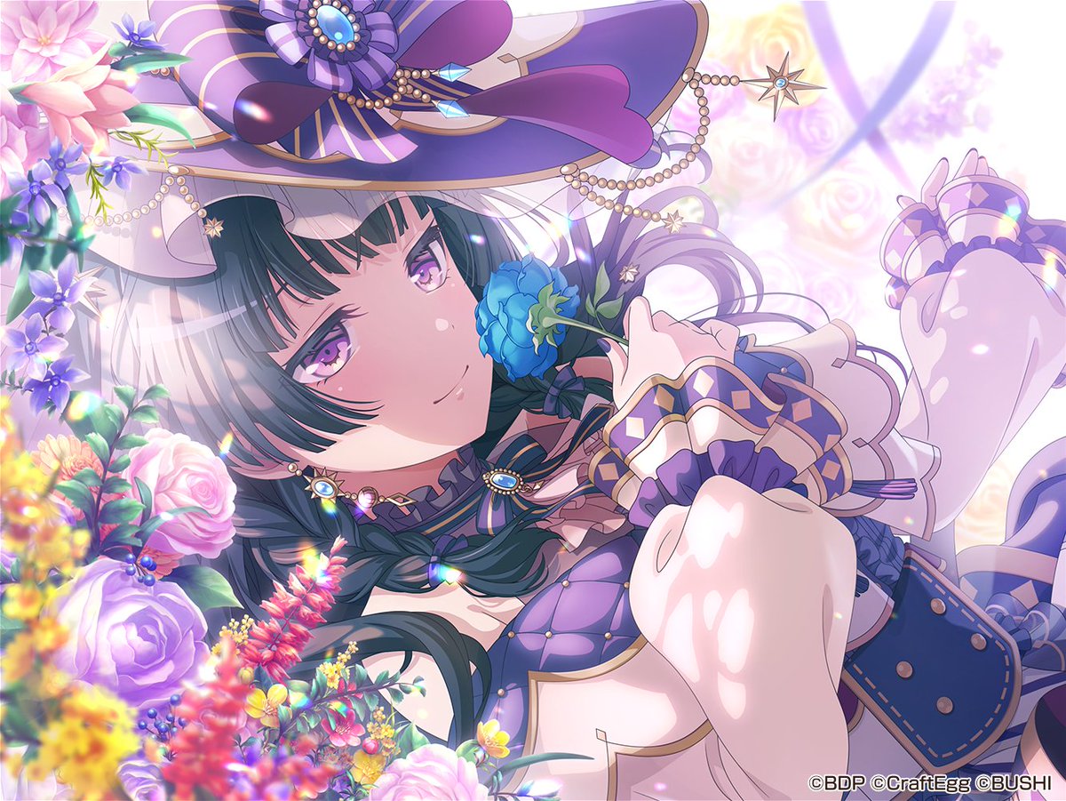 ガルパ新情報🎸】 ドリフェス限定メンバー、☆4 #白金燐子 の特訓後