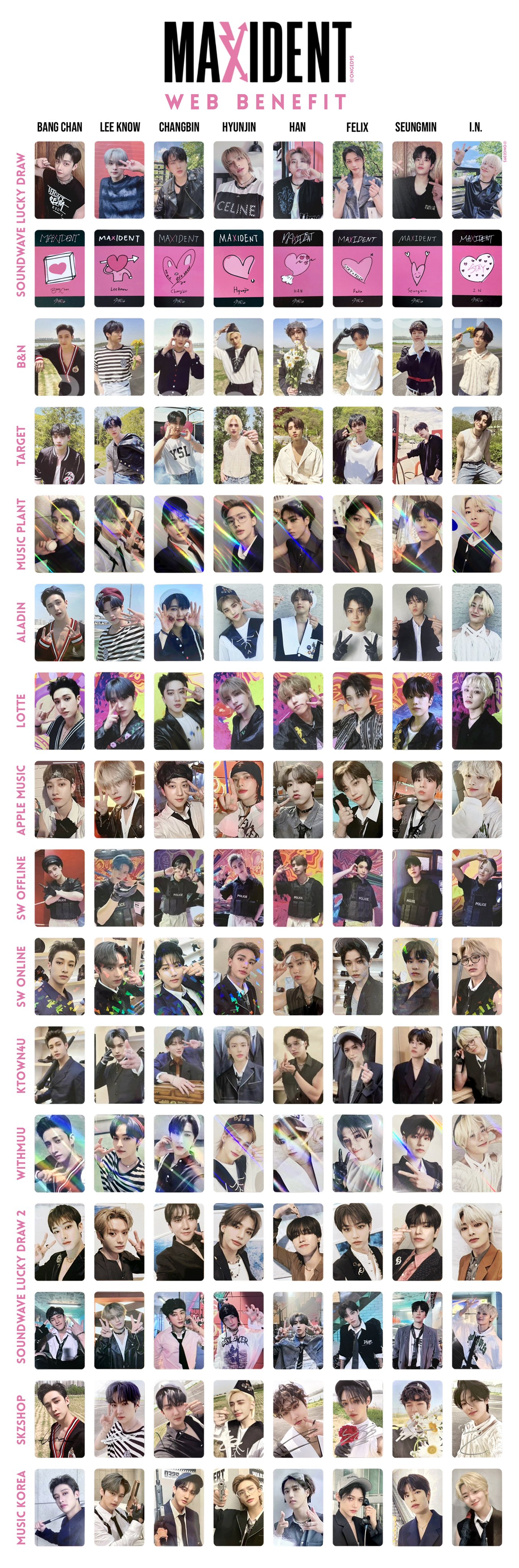 straykids リノ スキズ トレカ まとめ売り 店舗特典 straykids リノ