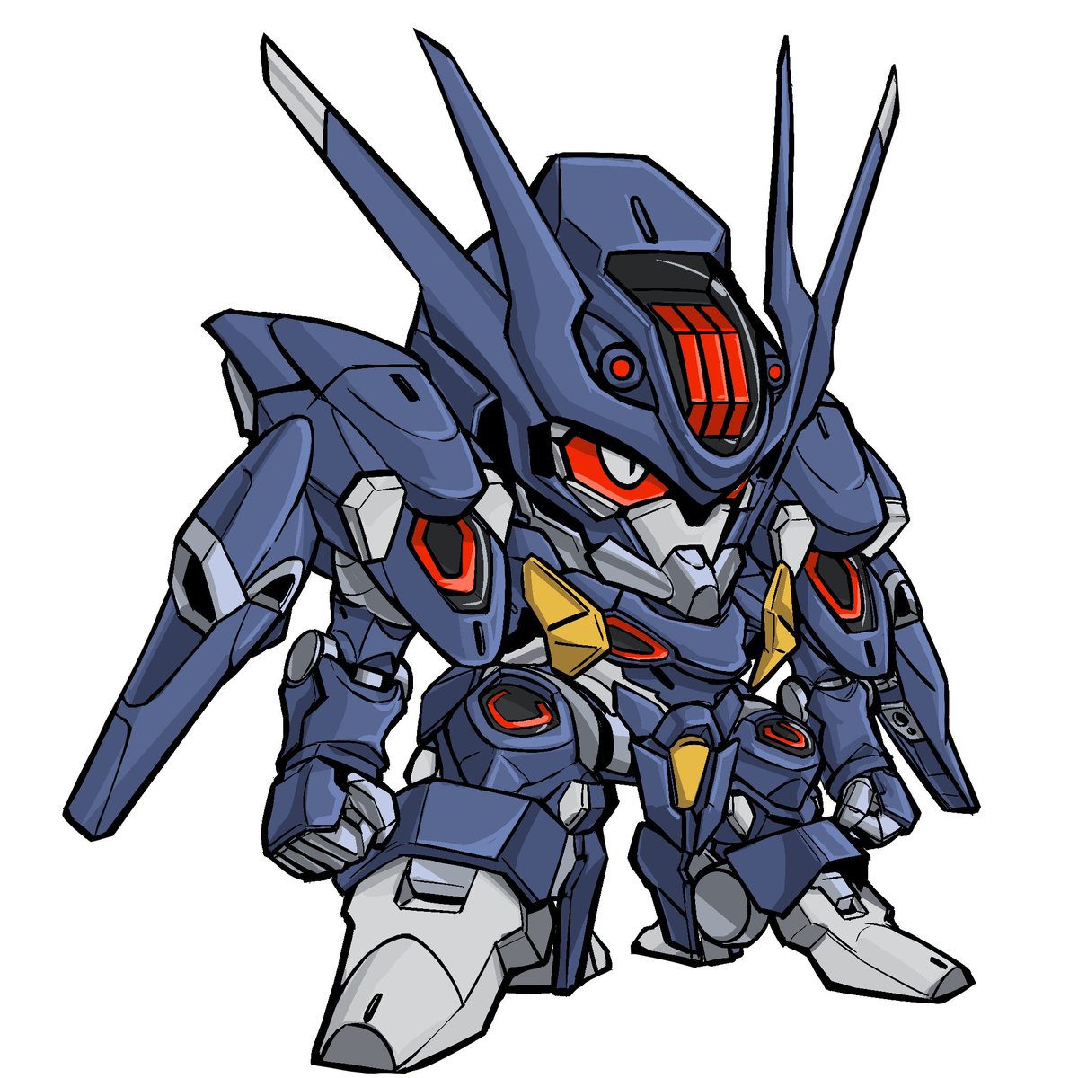 一番気になってるガンダムファラクトをむにっとさせましたー #SD