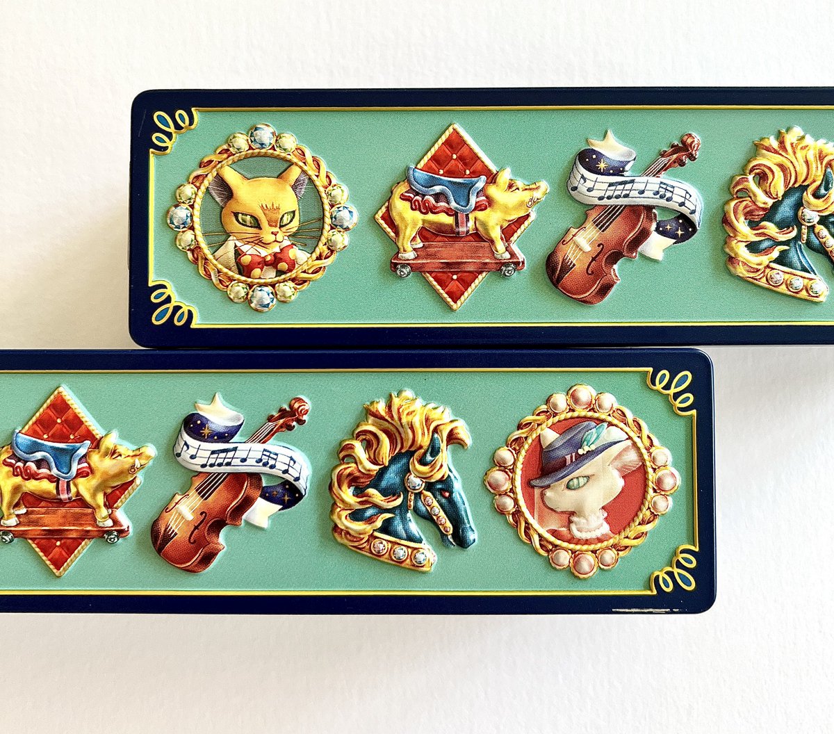 ジブリパークのお土産、耳をすませば ビジュー缶💎