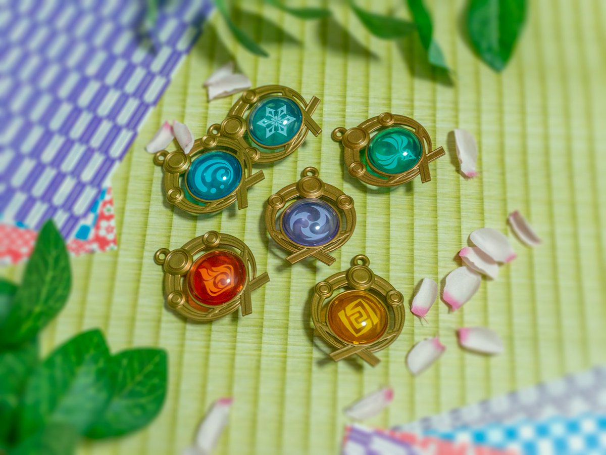 ✨#原神 カプセルトイ情報✨ 「原神」から、「神の目カプセル