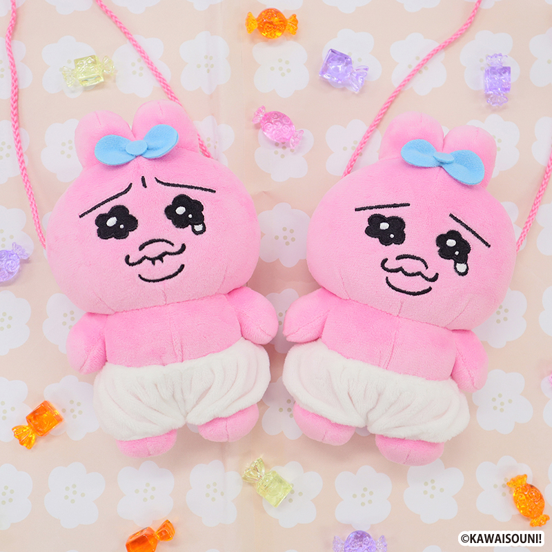 おぱんちゅうさぎ ぬいぐるみがまぐち』🥺 11/11(金)より画像4枚目の