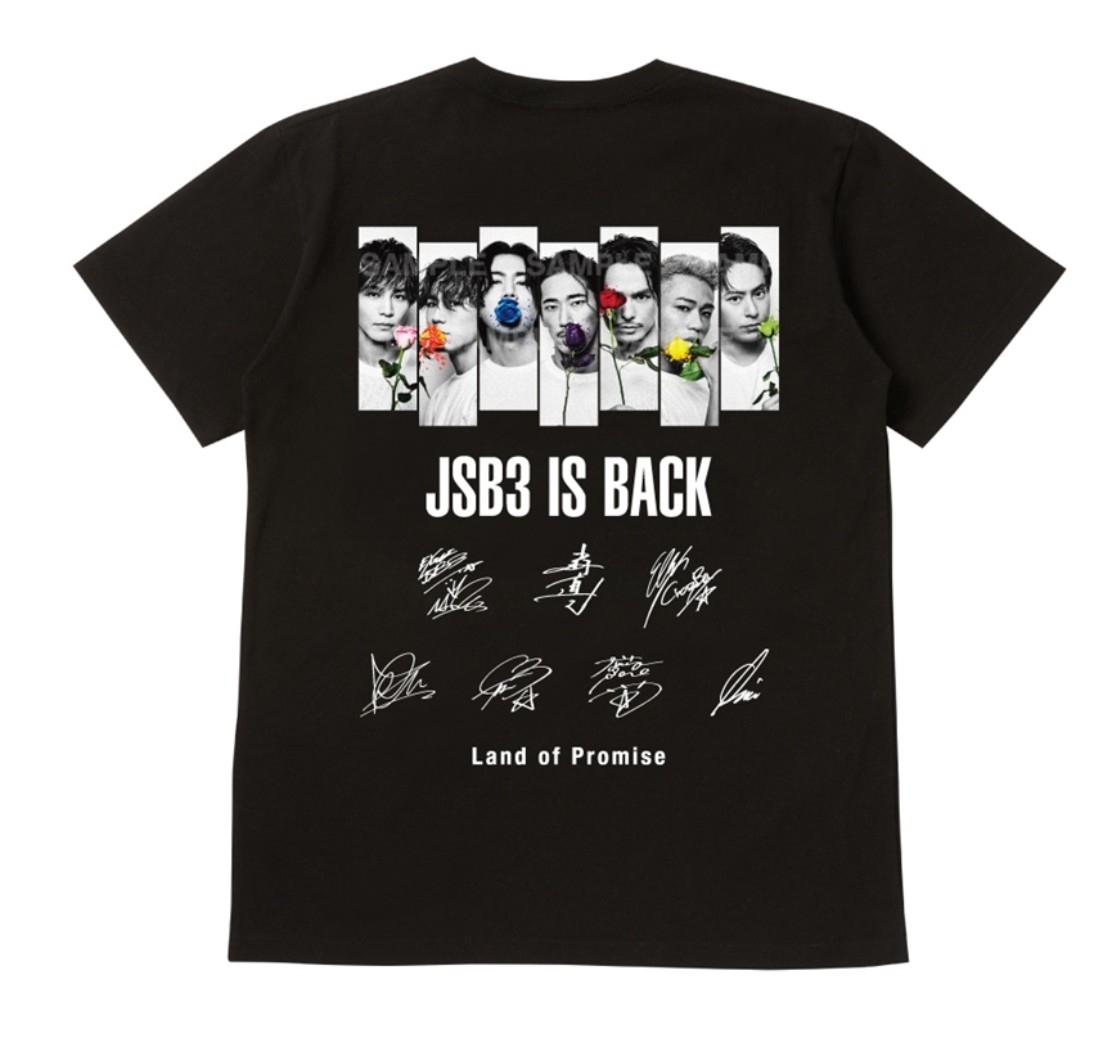 SHOP】三代目J SOUL BROTHERS“JSB3 IS BACK”オフィシャルグッズ受注