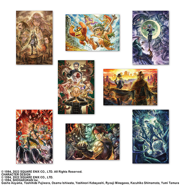 続いて、『ライブアライブ』HD-2D リメイクイラストの美麗なアートが8