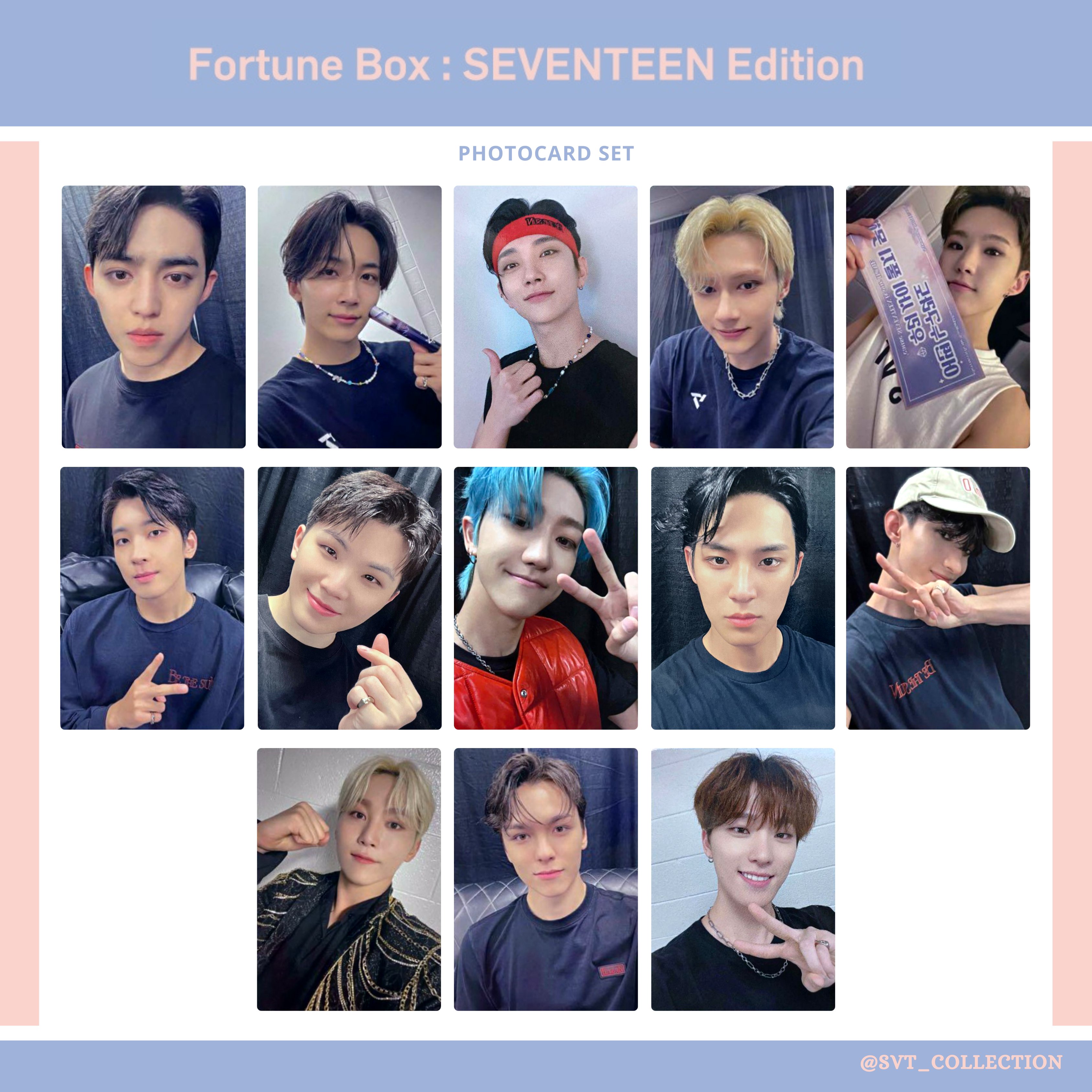 Fortune Box : SEVENTEEN Edition トレカ コンプ 【公式通販】