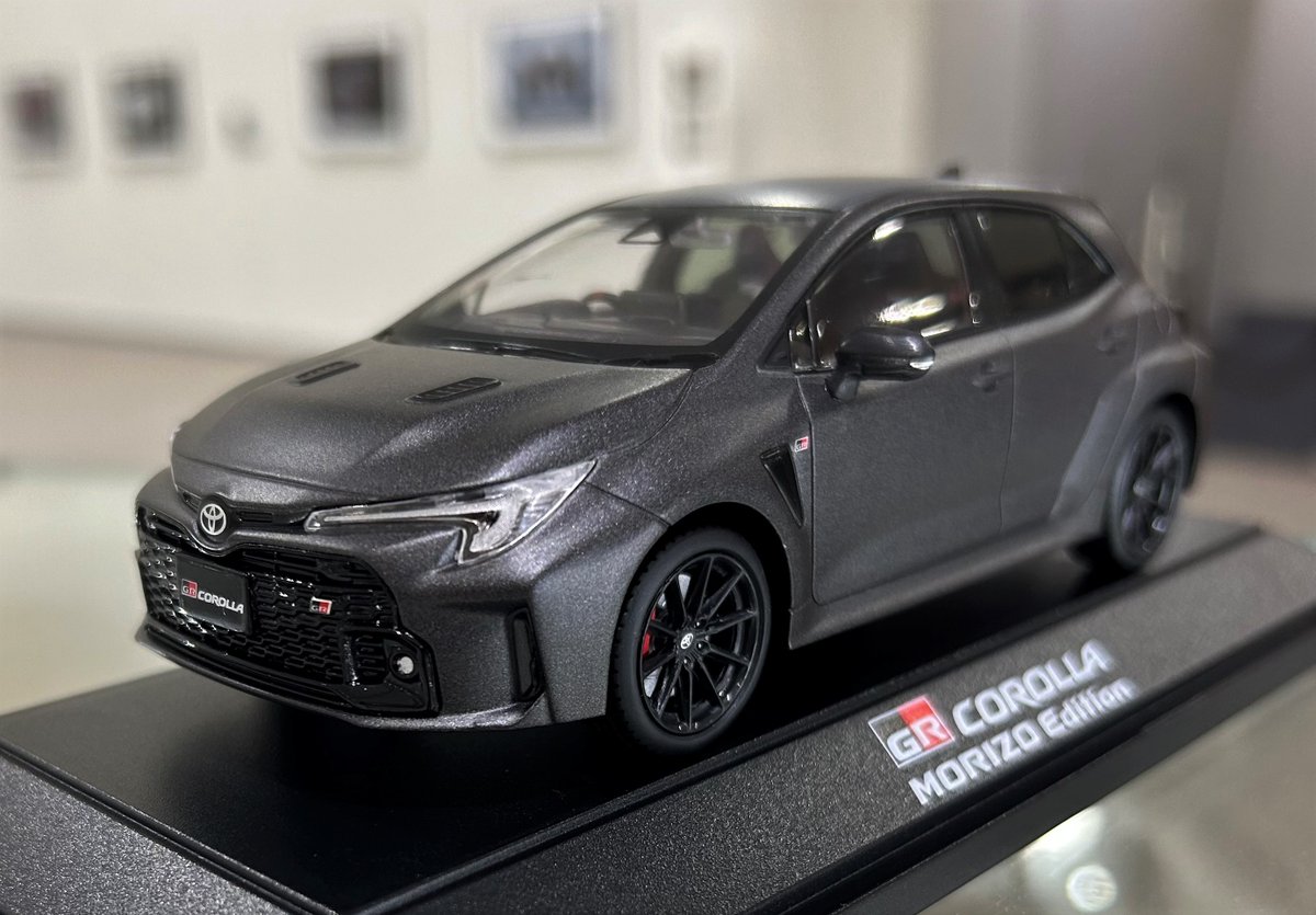 ショップより「GRカローラ」ミニカー新発売‼】 本日12/3（土）より1/30