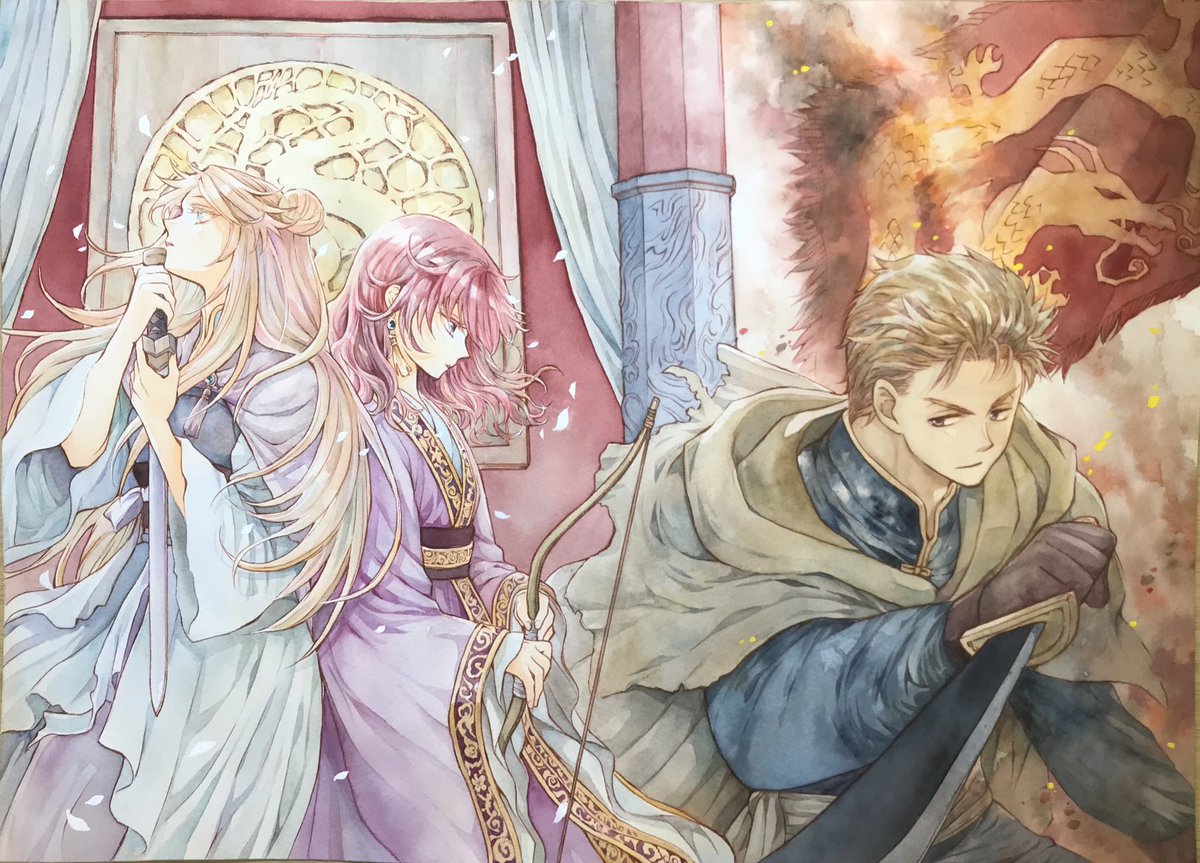 暁のヨナ40巻、来月1/20発売となります🌸 229〜234話収録 特装版は