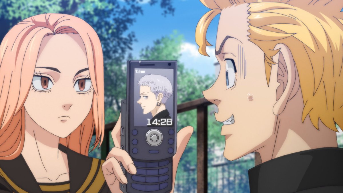 見ろ、コイツのケータイ 待ち受けが三ツ谷だ📱 ＼ #26 で登場した八戒